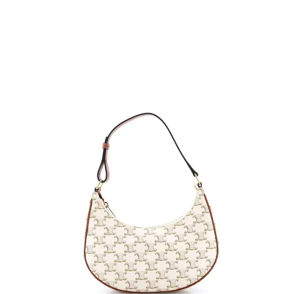 Celine Ava Bag Triomphe Coated Canvas #259494C16B - Picture 1 of 6